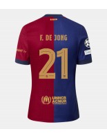 Barcelona Frenkie de Jong #21 Hjemmedrakt 2024-25 Korte ermer